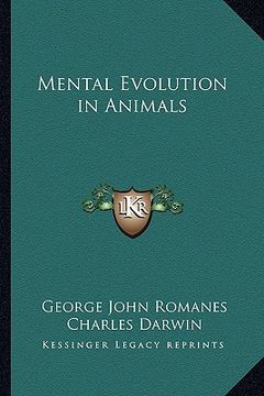 portada mental evolution in animals (en Inglés)