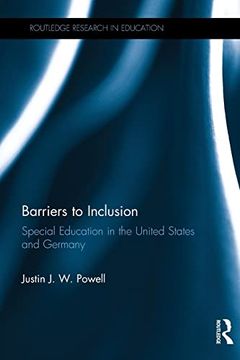 portada Barriers to Inclusion: Special Education in the United States and Germany (en Inglés)