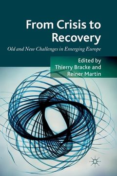 portada From Crisis to Recovery: Old and New Challenges in Emerging Europe (en Inglés)