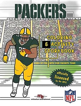 portada Green bay Packers Coloring & Activity Storybook (en Inglés)