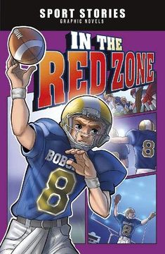 portada In the red Zone (Sport Stories Graphic Novels) (en Inglés)