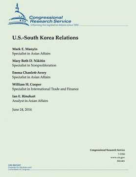 portada U.S.-South Korea Relations (en Inglés)