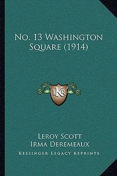 portada no. 13 washington square (1914) (en Inglés)