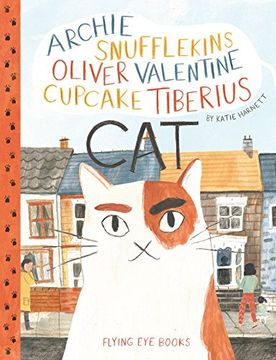 portada Archie Snufflekins Oliver Valentine Cupcake Tiberius cat (en Inglés)