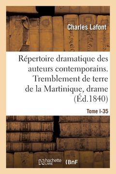 portada Répertoire dramatique des auteurs contemporains. Tome I-35 (en Francés)