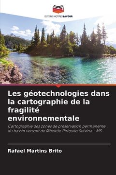 portada Les géotechnologies dans la cartographie de la fragilité environnementale (in French)