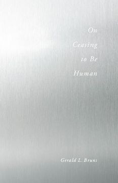 portada On Ceasing to be Human (en Inglés)