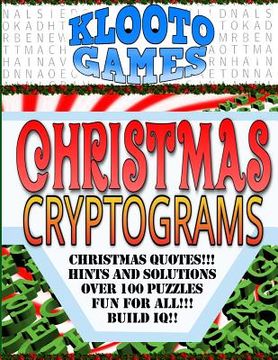 portada KLOOTO Games CHRISTMAS CRYPTOGRAMS (in English)