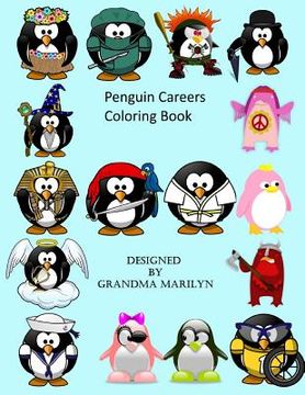 portada Penguin Careers Coloring Book