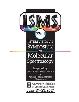 portada 72nd International Symposium on Molecular Spectroscopy (en Inglés)