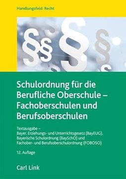 portada Schulordnung für die Berufliche Oberschule - Fachoberschulen und Berufsoberschulen (in German)