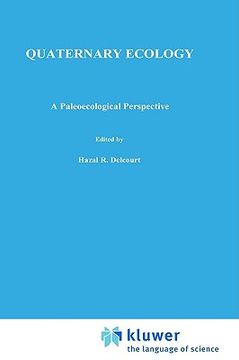 portada quaternary ecology: a paleoecological perspective (en Inglés)