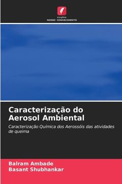 portada Caracterização do Aerosol Ambiental (en Portugués)