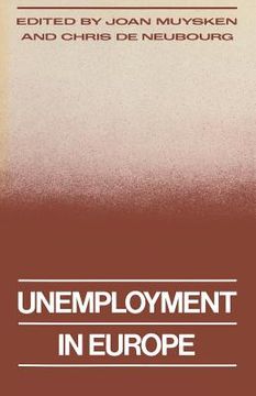 portada Unemployment in Europe (en Inglés)