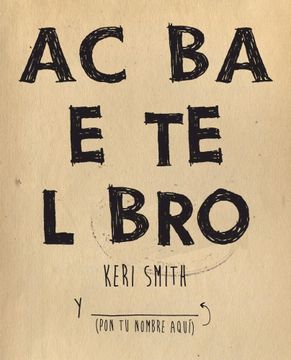 portada Acaba Este Libro (in Spanish)