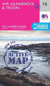 portada Ayr, Kilmarnock & Troon (OS Landranger Map)