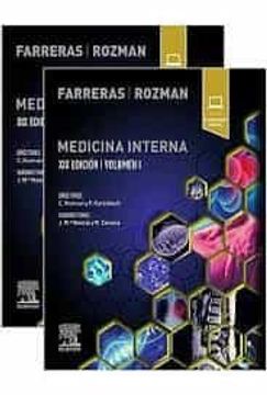 portada Farreras Rozman Medicina Interna (2 Vols. ) 19ª ed. (in Spanish)