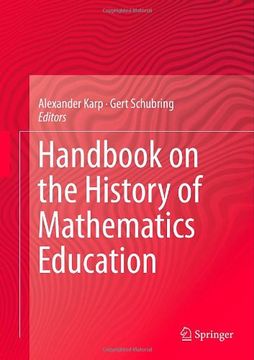 portada Handbook On The History Of Mathematics Education (in English)