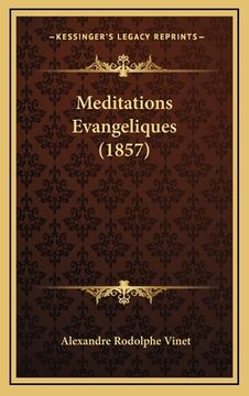 portada Meditations Evangeliques (1857) (in French)