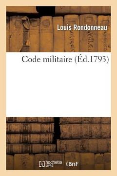 portada Code Militaire (in French)