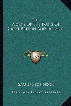 portada the works of the poets of great britain and ireland (in English)