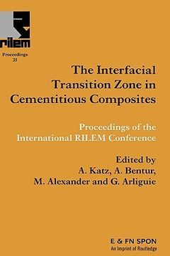 portada interfacial transition zone in cementitious composites (en Inglés)