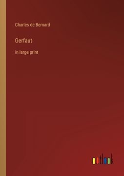 portada Gerfaut: in large print (in English)