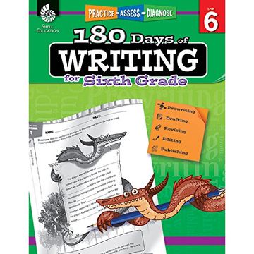 portada 180 Days of Writing for Sixth Grade: Practice, Assess, Diagnose (180 Days of Practice) (in English)