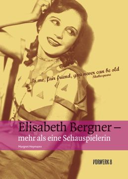 portada Elisabeth Bergner - Mehr als eine Schauspielerin