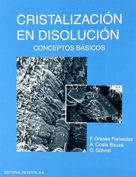 portada Cristalización en Disolución: Conceptos Básicos (in Spanish)