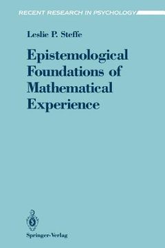portada epistemological foundations of mathematical experience (en Inglés)