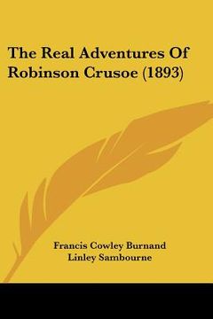 portada the real adventures of robinson crusoe (1893) (en Inglés)