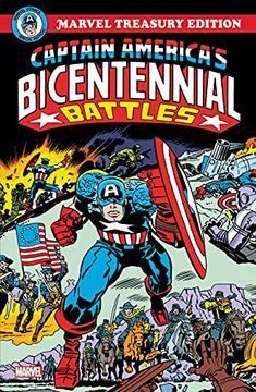 portada Captain America Bicentennial Battles new Treasury Edition (in English)