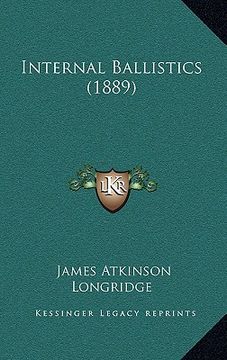 portada internal ballistics (1889) (in English)