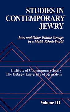 portada Studies in Contemporary Jewry: Volume Iii: Jews and Other Ethnic Groups in a Multi-Ethnic World (Vol 3) (in English)