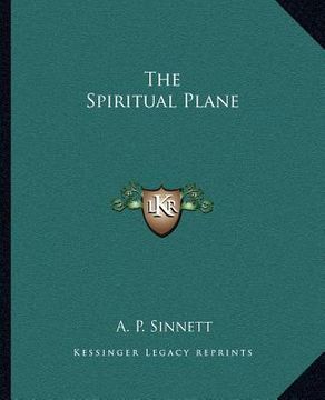 portada the spiritual plane (en Inglés)