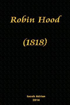 portada Robin Hood (1818) (en Inglés)