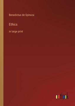 portada Ethics: in large print