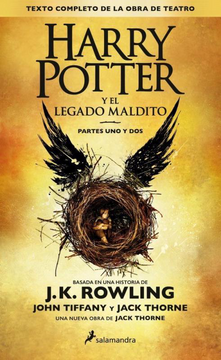 portada Harry Potter y el legado maldito (Harry Potter 8)