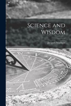 portada Science and Wisdom (in English)