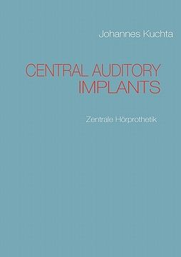 portada central auditory implants (en Inglés)