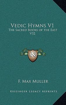 portada vedic hymns v1: the sacred books of the east v32