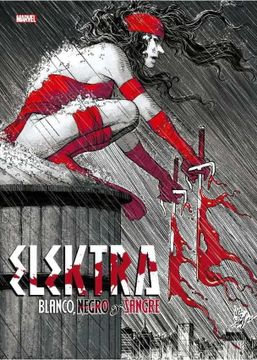 portada Elektra: Blanco, Negro y Sangre. Marvel Treasury Edition