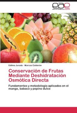 portada Conservación de Frutas Mediante Deshidratación Osmótica Directa: Fundamentos y Metodología Aplicados en el Mango, Babaco y Pepino Dulce