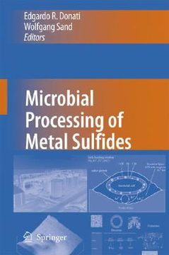 portada microbial processing of metal sulfides (en Inglés)