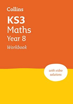 portada Ks3 Maths Year 8 Workbook: Ideal for Year 8 (in English)
