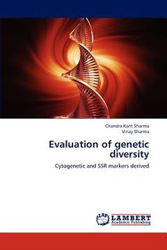 portada evaluation of genetic diversity (en Inglés)