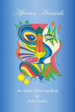 portada African Animals: An Adult Colouring Book (in English)