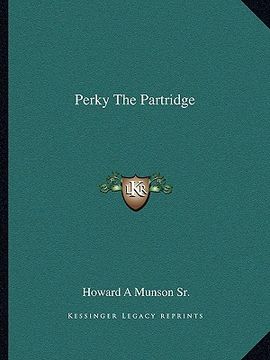 portada perky the partridge (en Inglés)