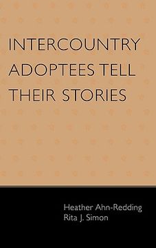 portada intercountry adoptees tell their stories (en Inglés)